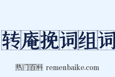 转庵挽词组词是什么意思的图片